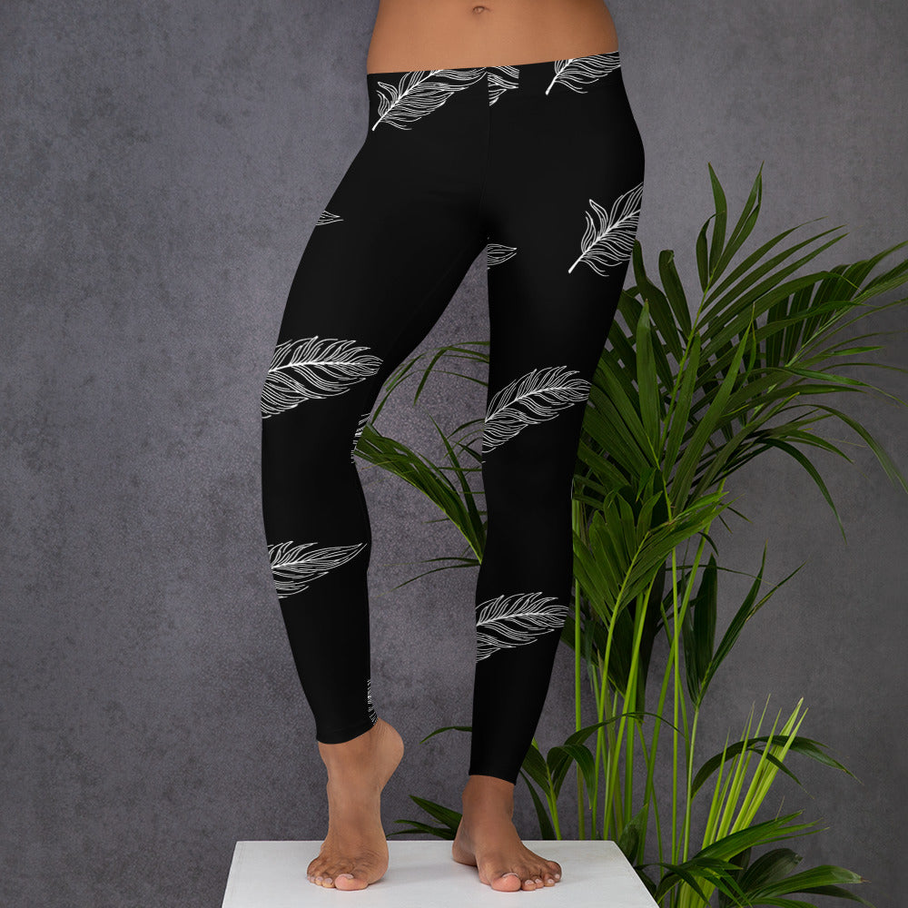 Ethereal Plumes Women's Leggings - FLAKOUT