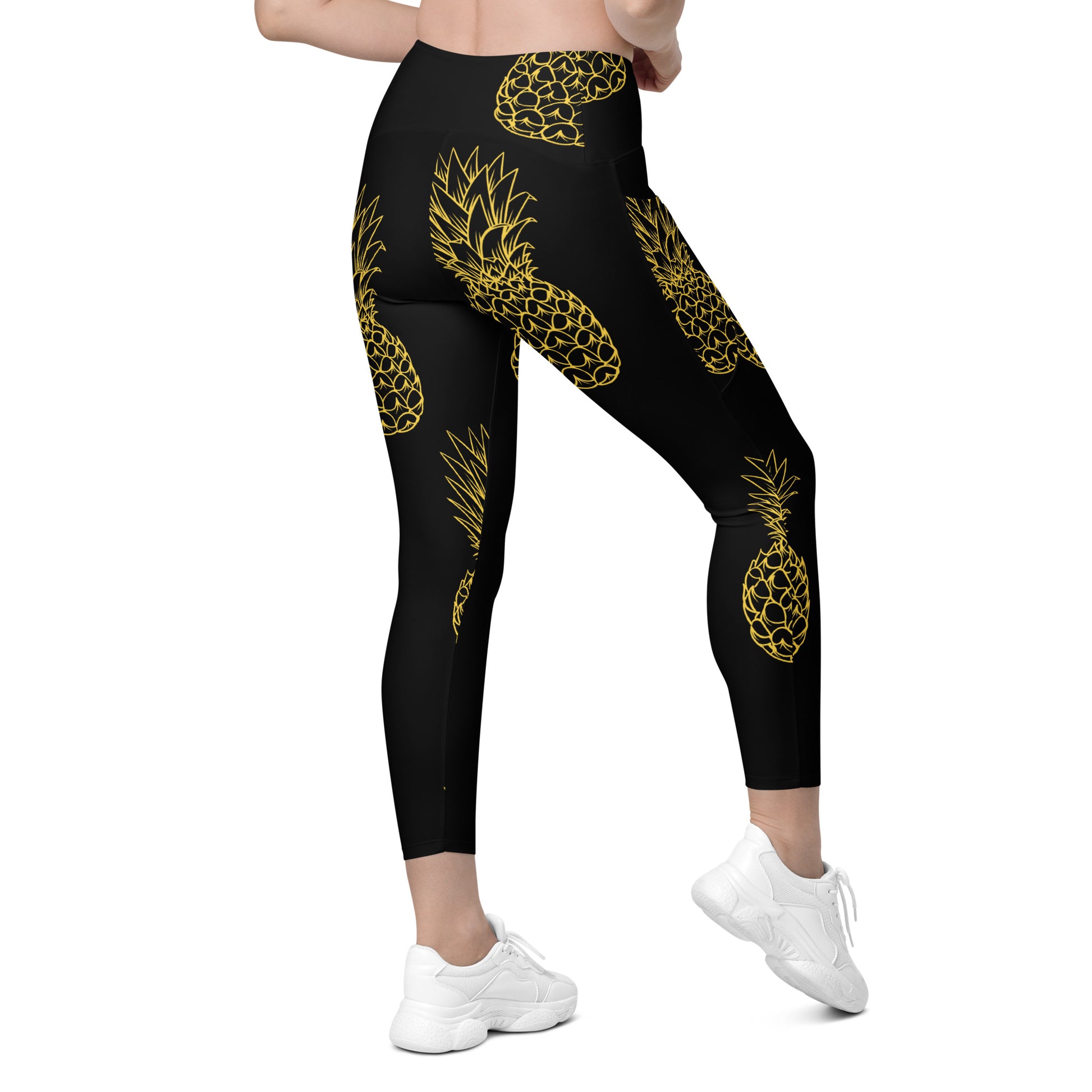 Pineapple Bliss Women's Leggings With Pockets - FLAKOUT