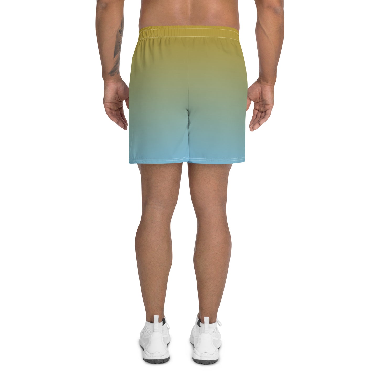 Golden Azure Men's Recycled Shorts - FLAKOUT