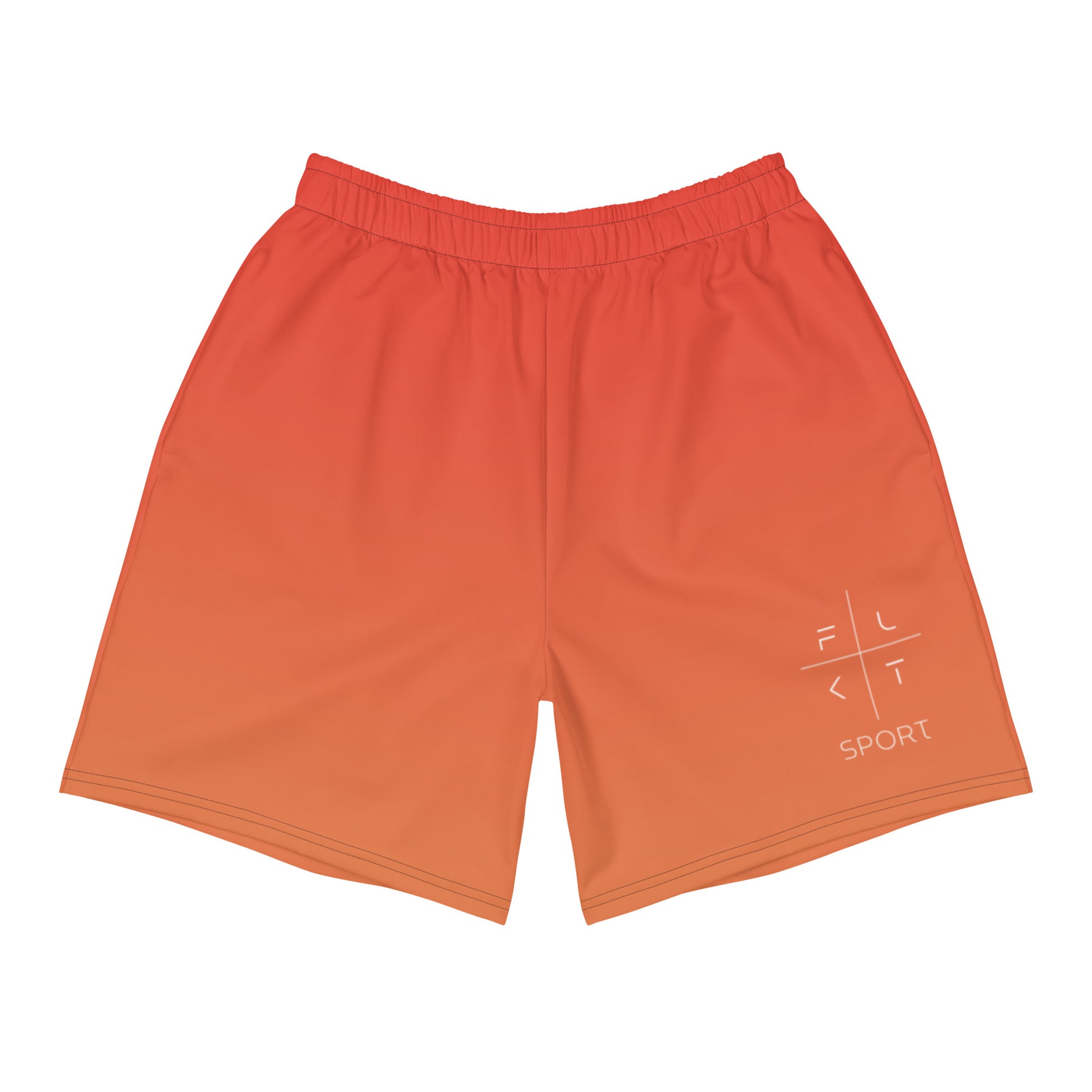 FLAKOUT Sport Flame Kissed Men's Recycled Athletic Shorts - FLAKOUT