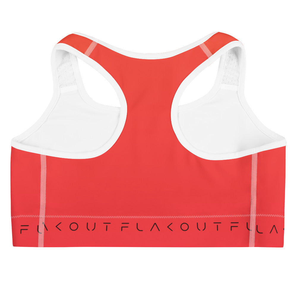 Sunset Shimmer Women's Sports Performance Bra - FLAKOUT