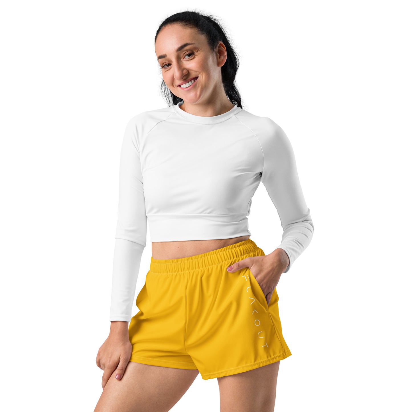 Solar Flare Women’s Recycled Shorts - FLAKOUT