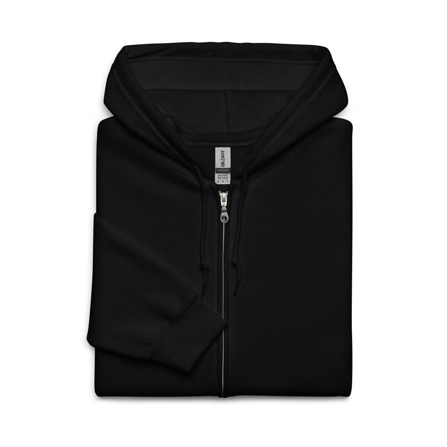 Flakout. Heavy Harmony Fusion Zip Hoodie - Black - FLAKOUT