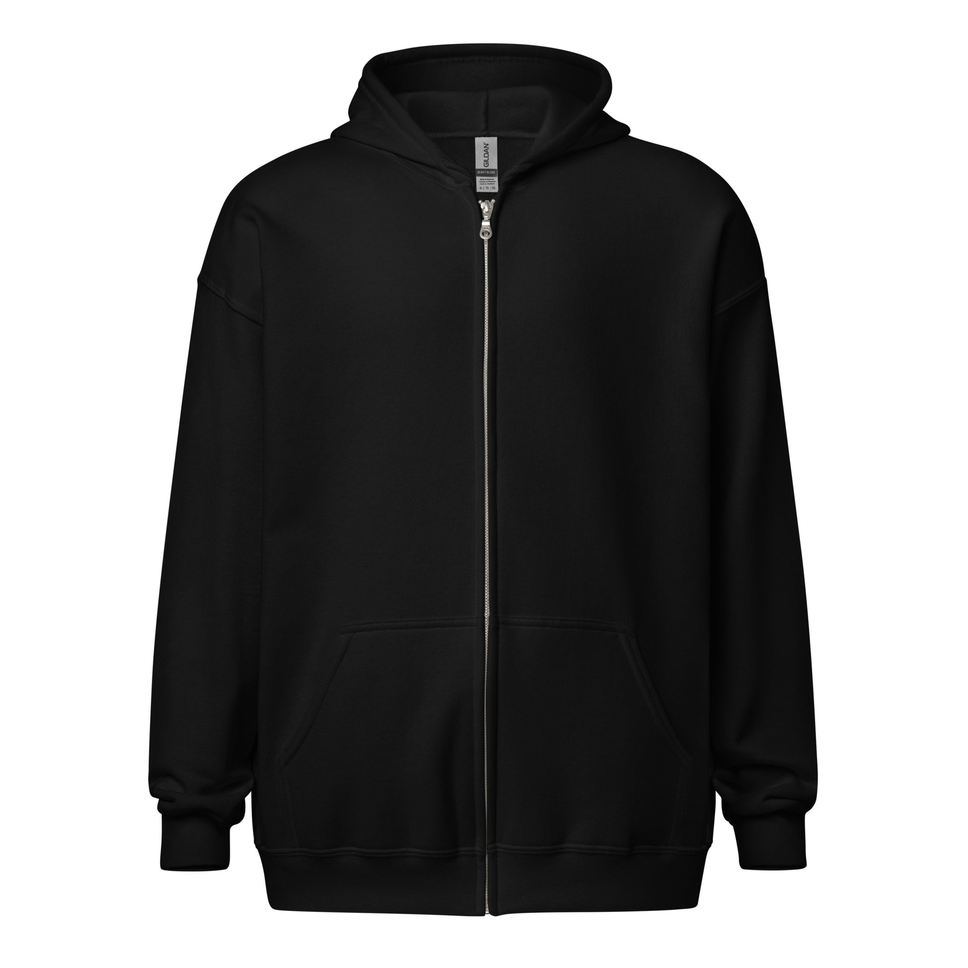 Flakout. Heavy Harmony Fusion Zip Hoodie - Black - FLAKOUT