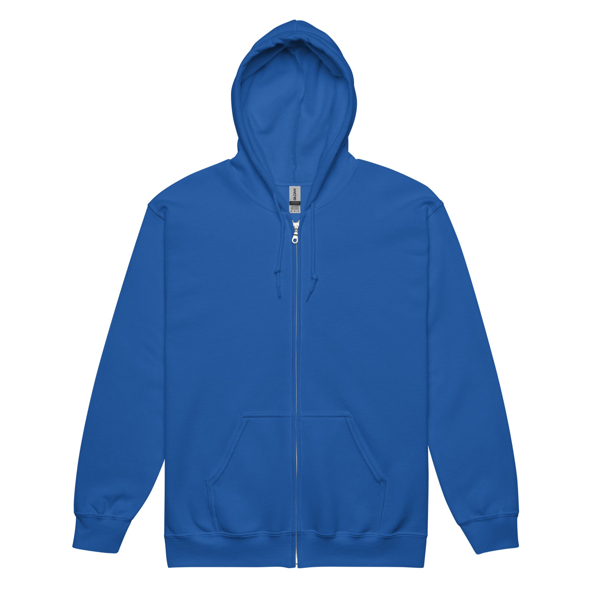 Flakout. Heavy Harmony Fusion Zip Hoodie - Royal - FLAKOUT