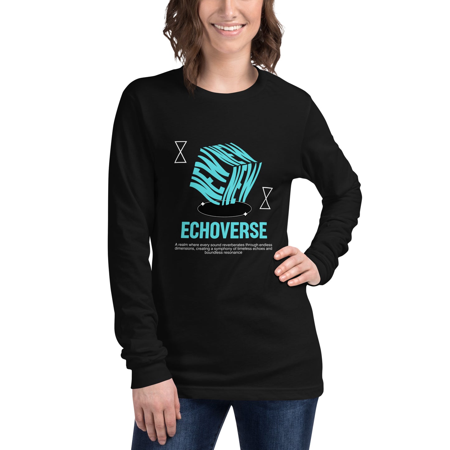 Echoverse Unisex Long Sleeve Shirt - FLAKOUT