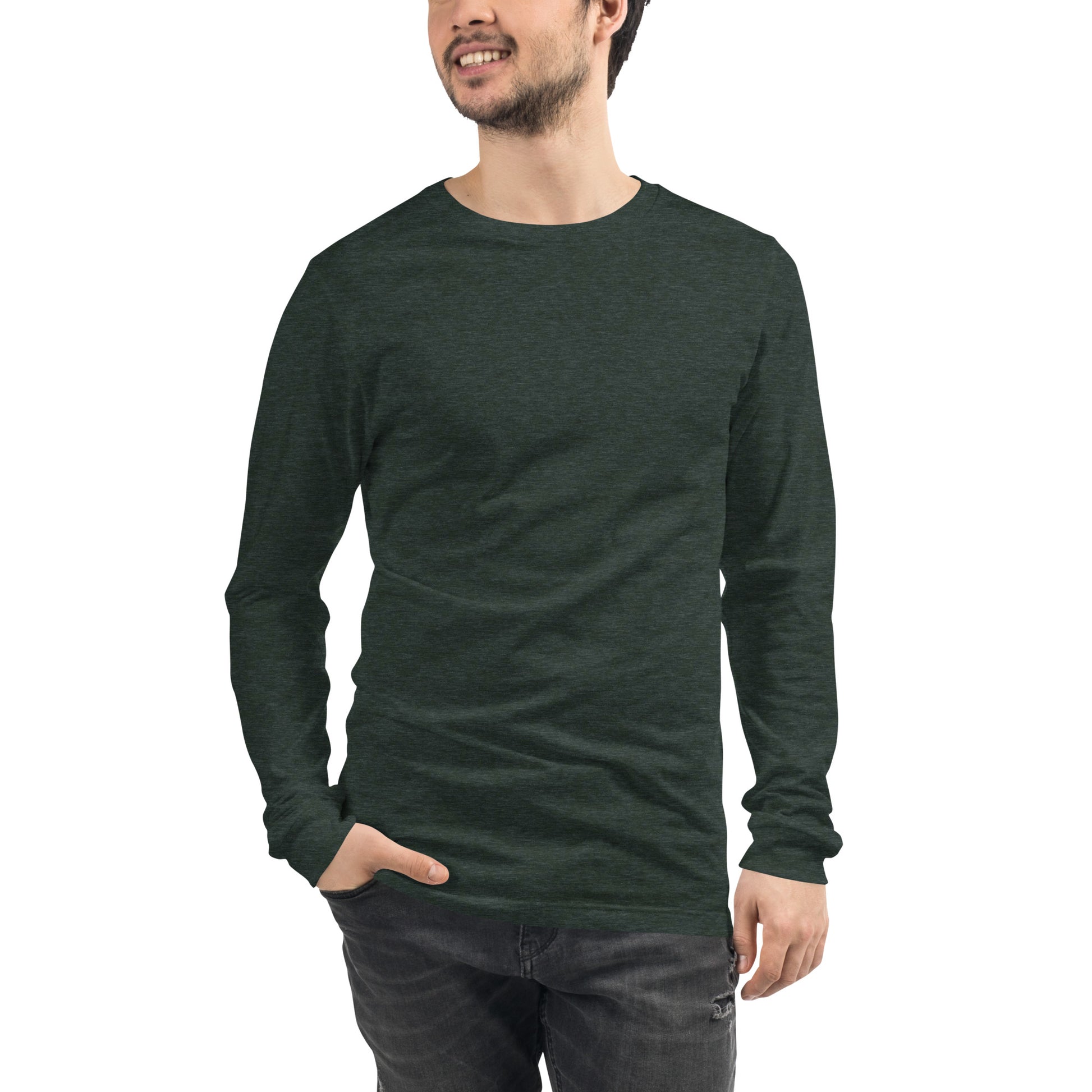 Rippled Unisex Long Sleeve Shirt - FLAKOUT