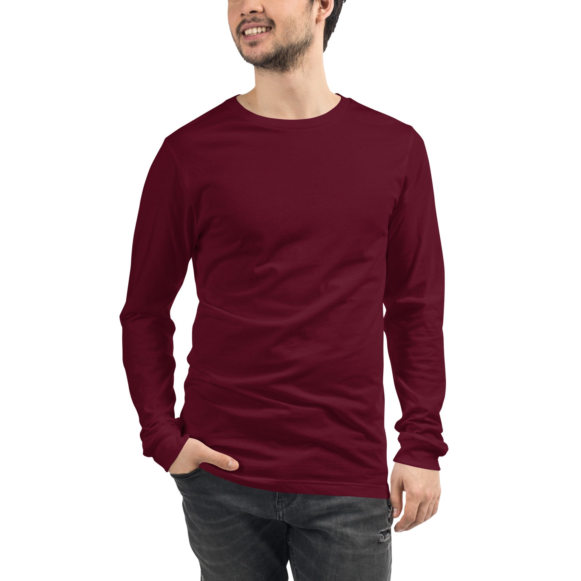 Rippled Unisex Long Sleeve Shirt - FLAKOUT