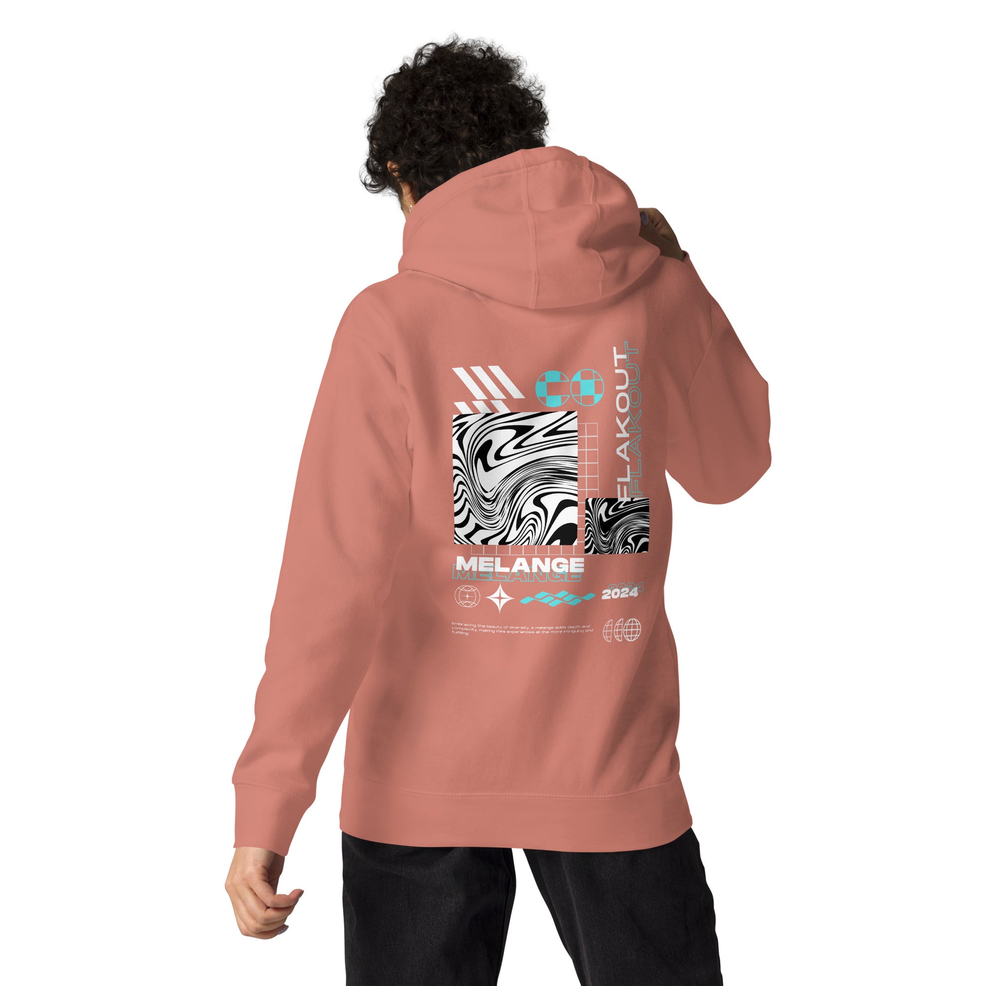 Melange Unisex Hoodie - FLAKOUT