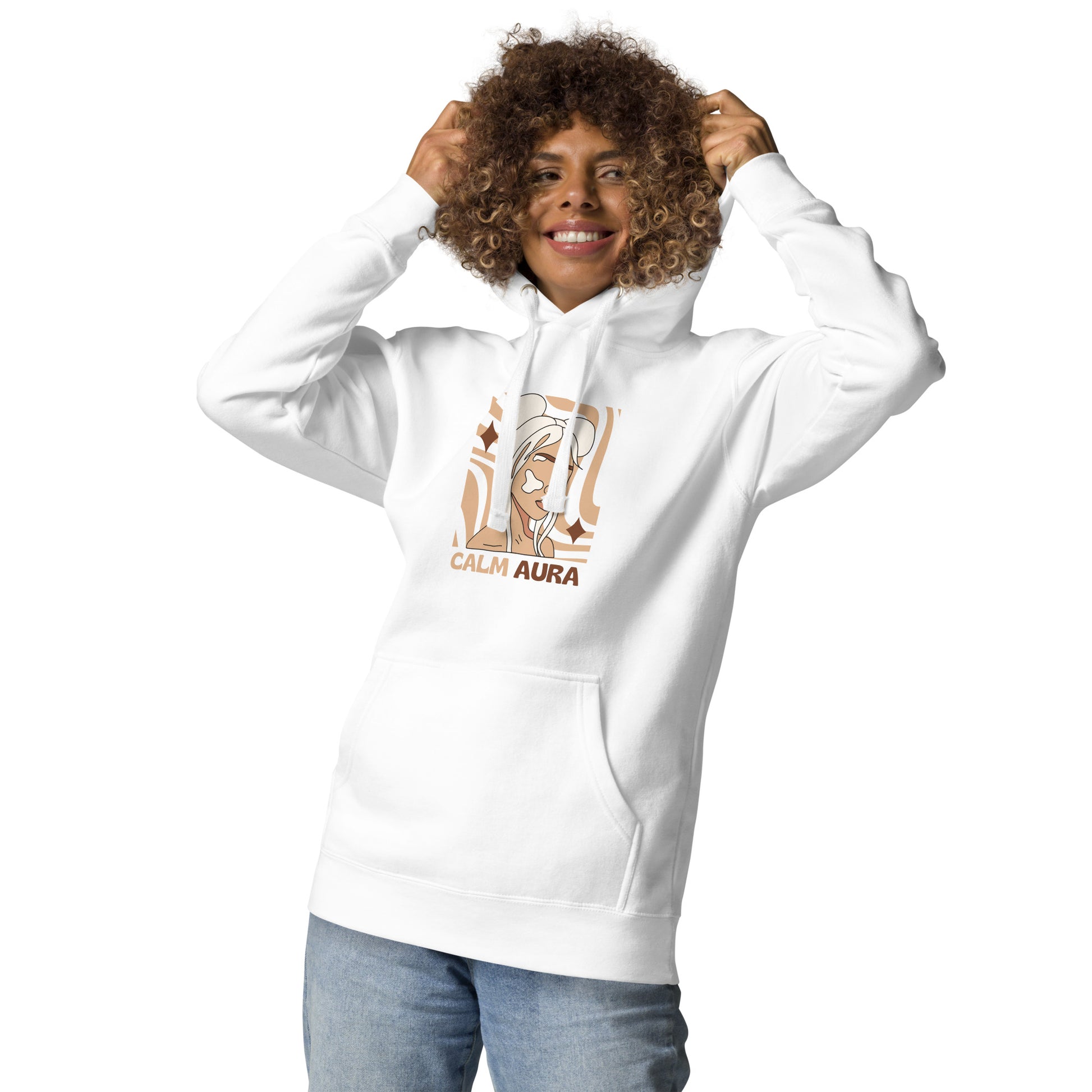 Calm Aura Women's Hoodie - FLAKOUT