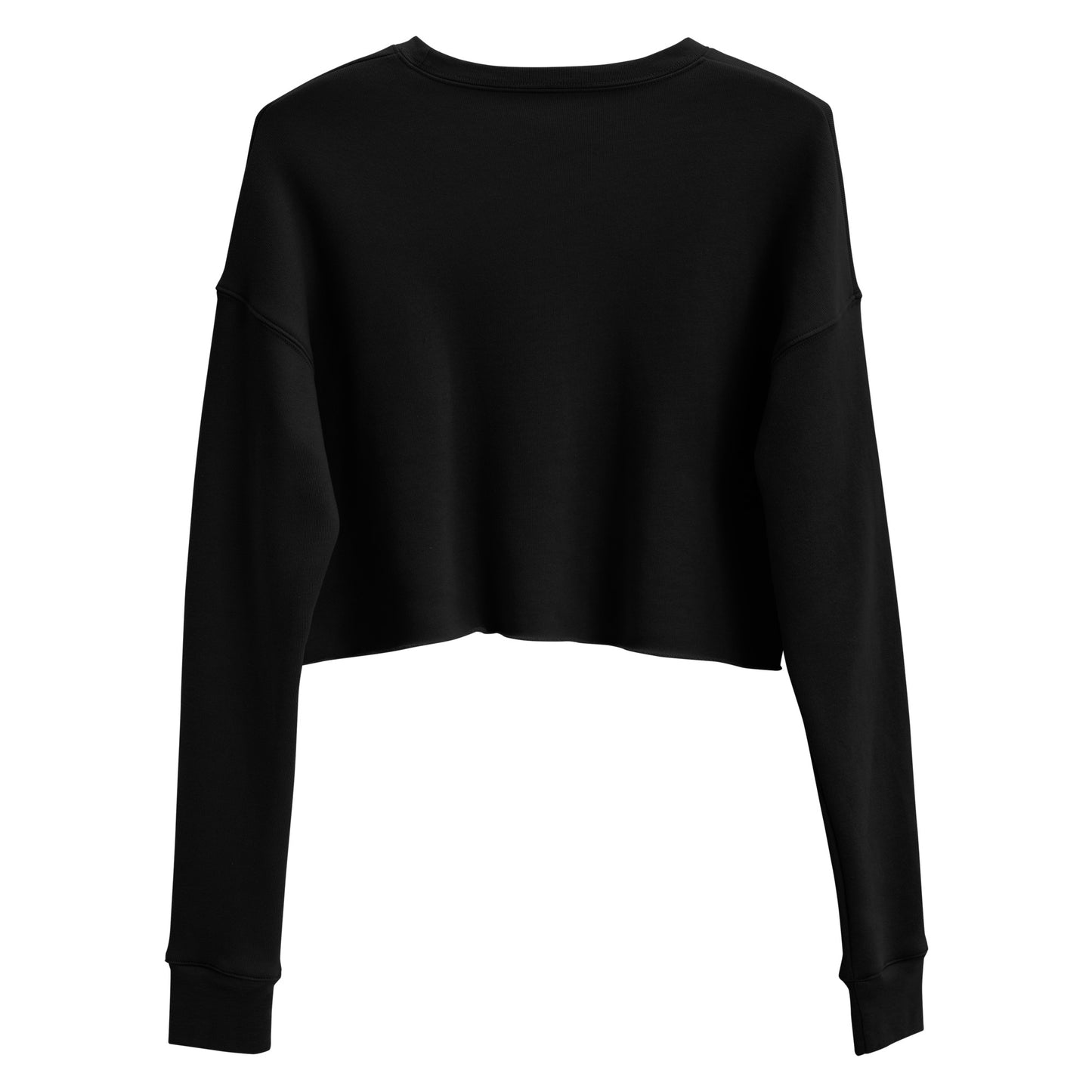 Nebuluxe Brilliance Women's Crop Sweatshirt - Black - FLAKOUT