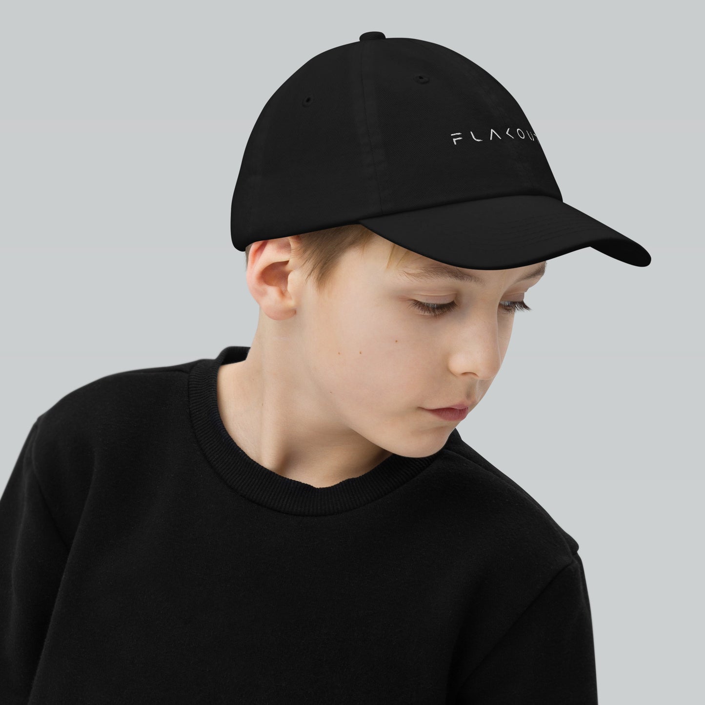 FLAKOUT Logo Embroidered Kid's Baseball Cap