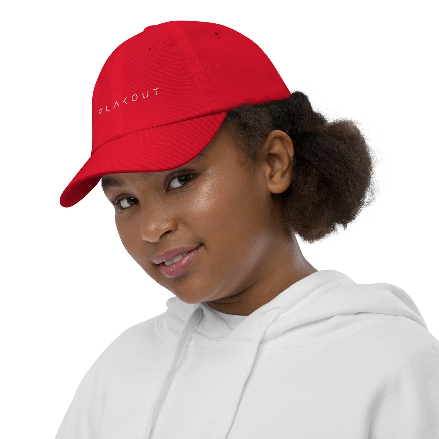 FLAKOUT Logo Embroidered Kid's Baseball Cap