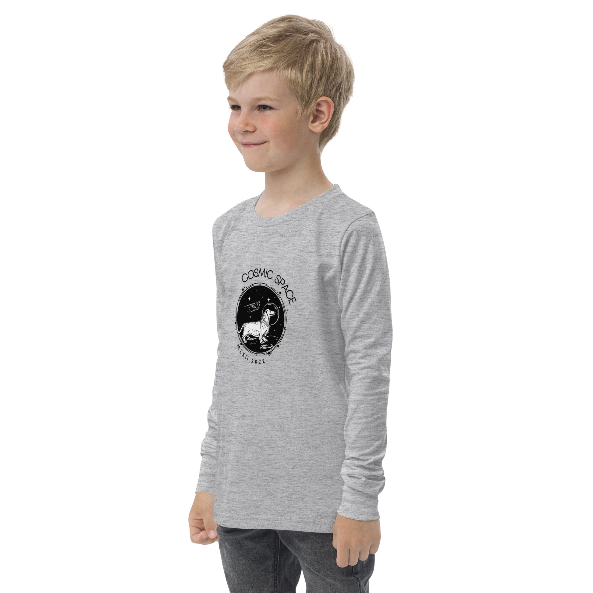 Kid's Long Sleeve Shirt Cosmic Space - FLAKOUT