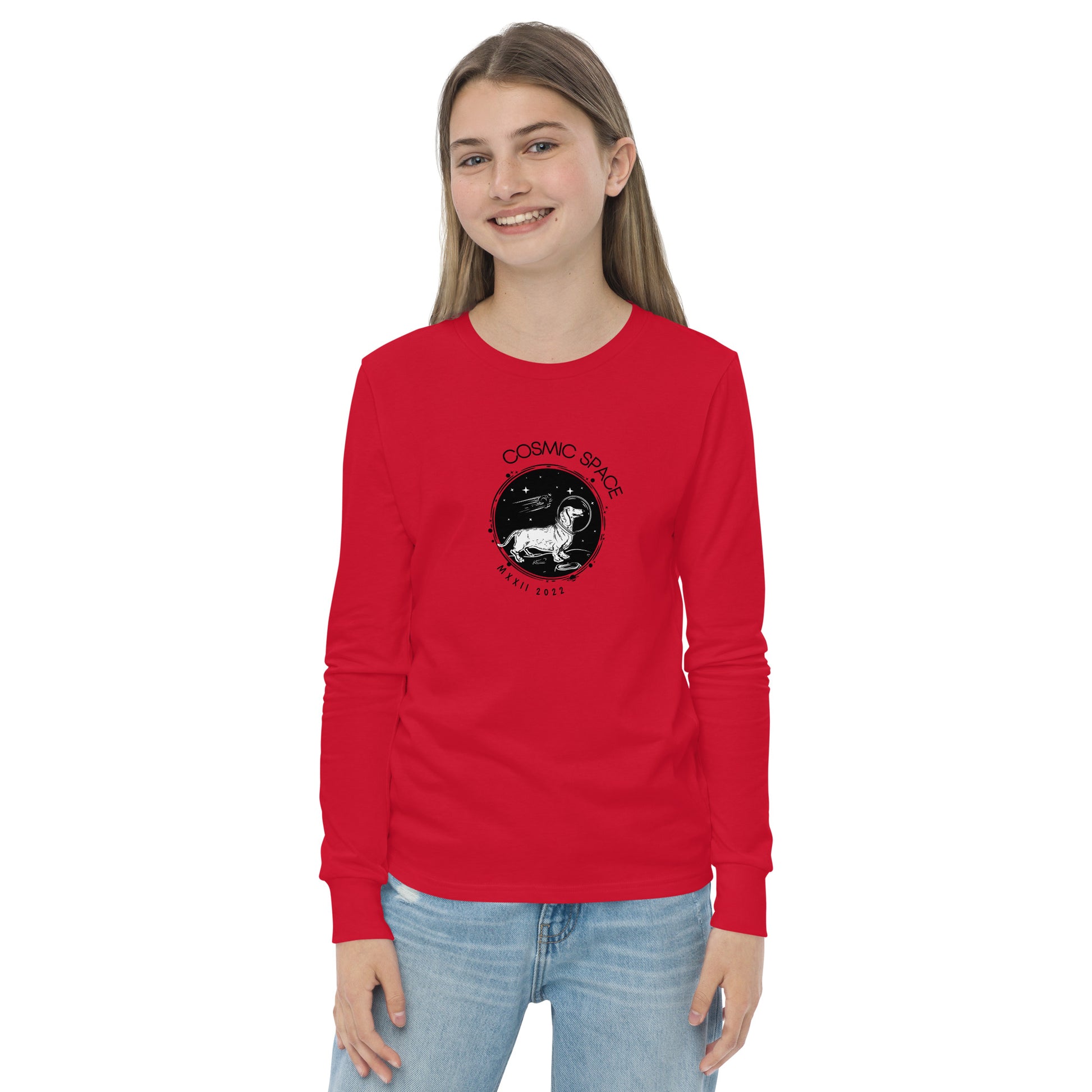 Kid's Long Sleeve Shirt Cosmic Space - FLAKOUT