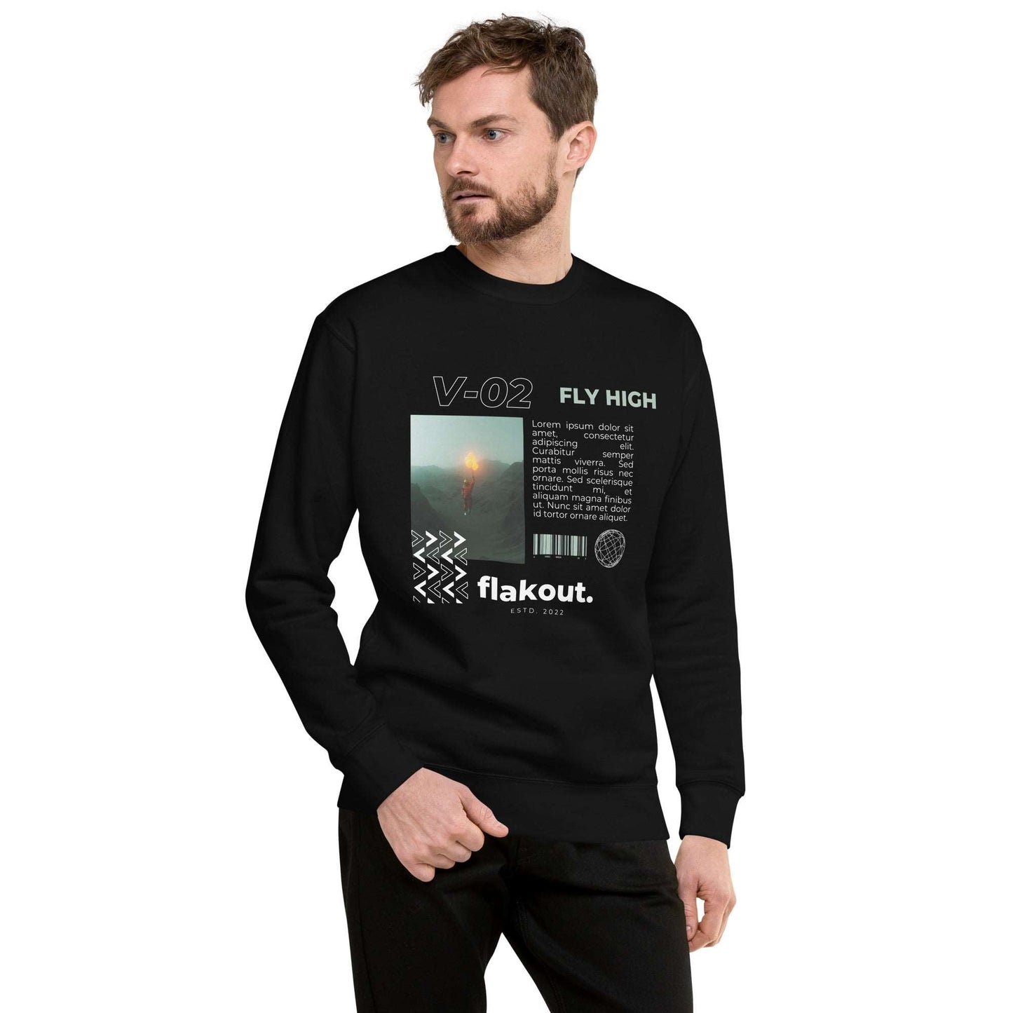 Fly High Voyager Sweatshirt - FLAKOUT