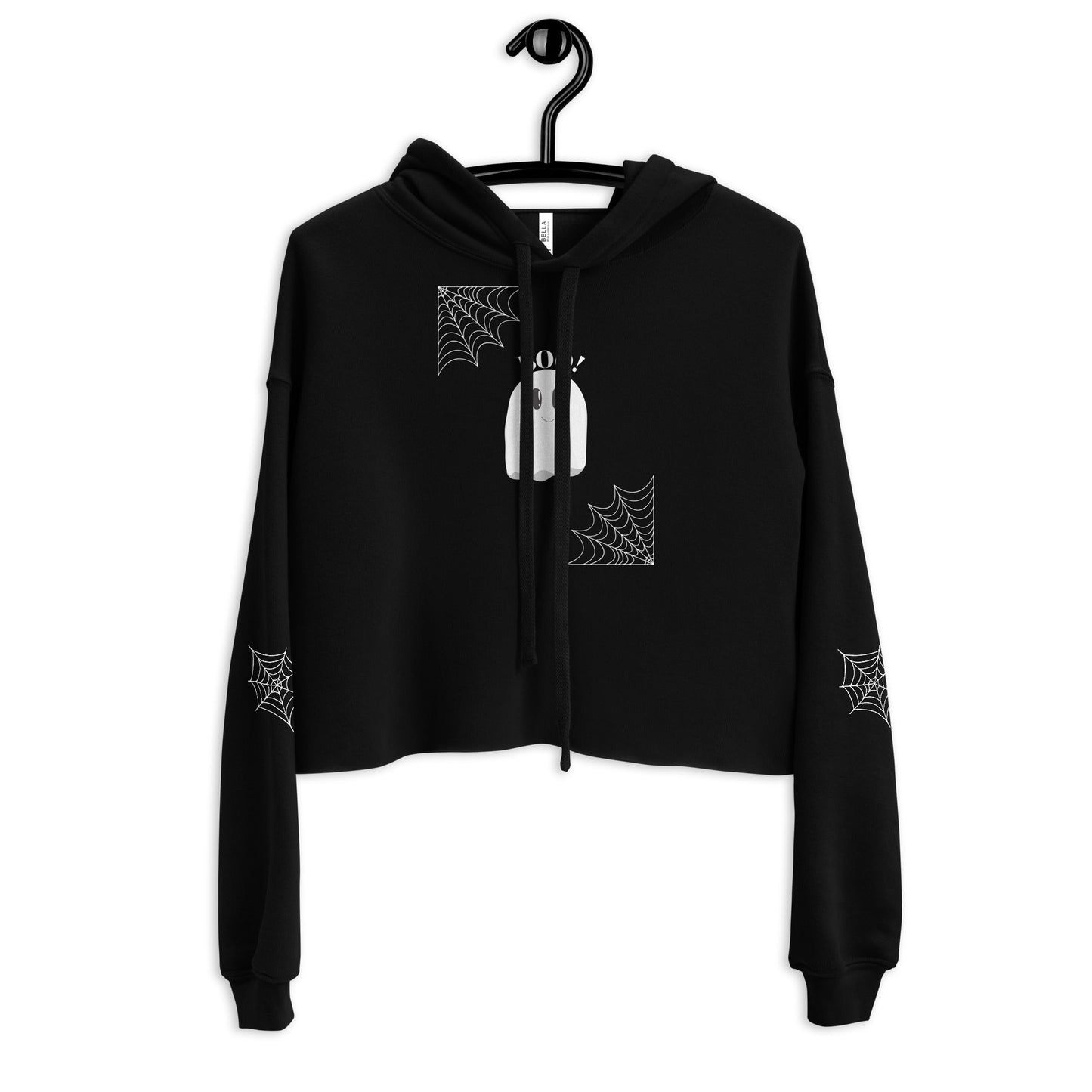 Women's Crop Hoodie Ghost - FLAKOUT