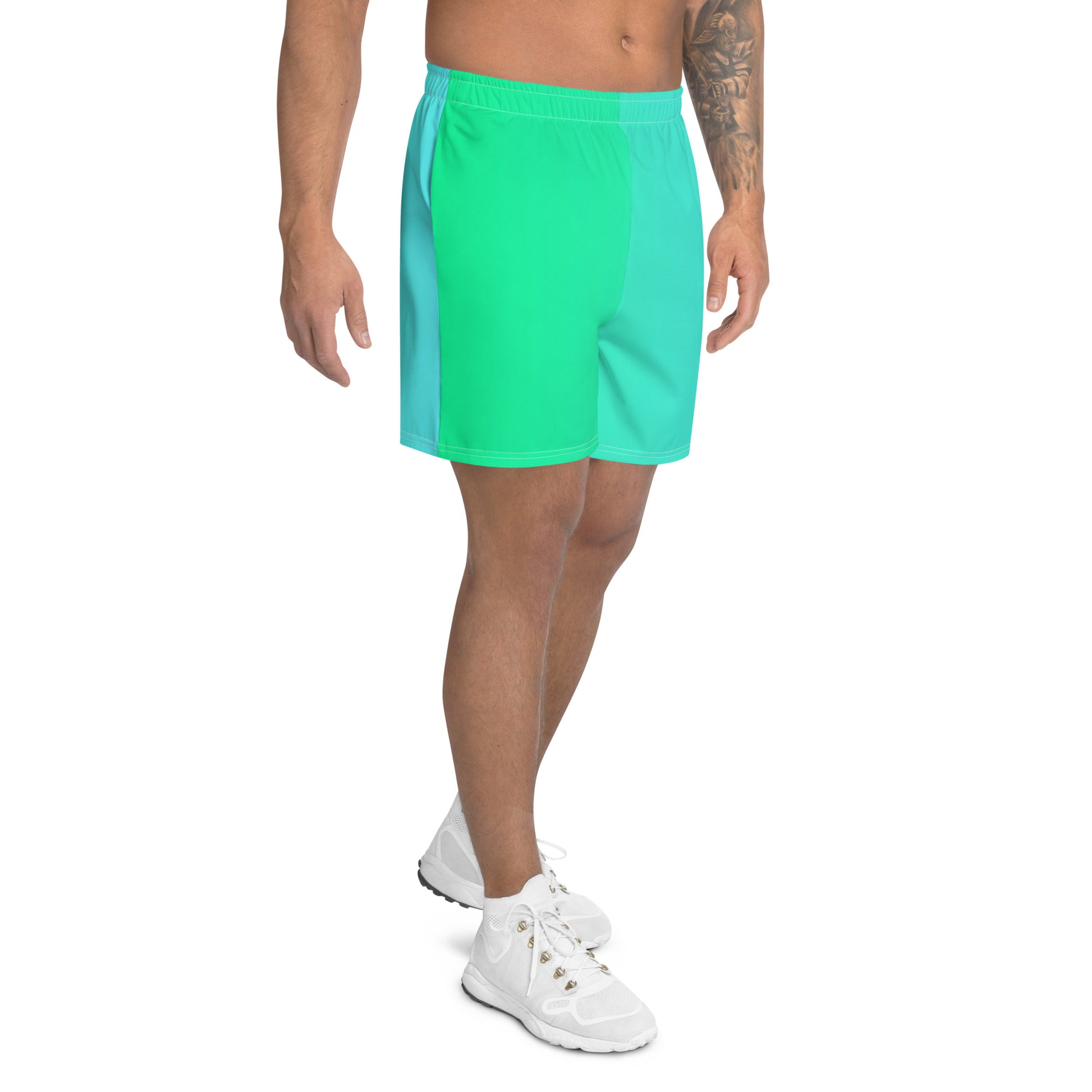 Breath Of Blue Men's Athletic Shorts - FLAKOUT