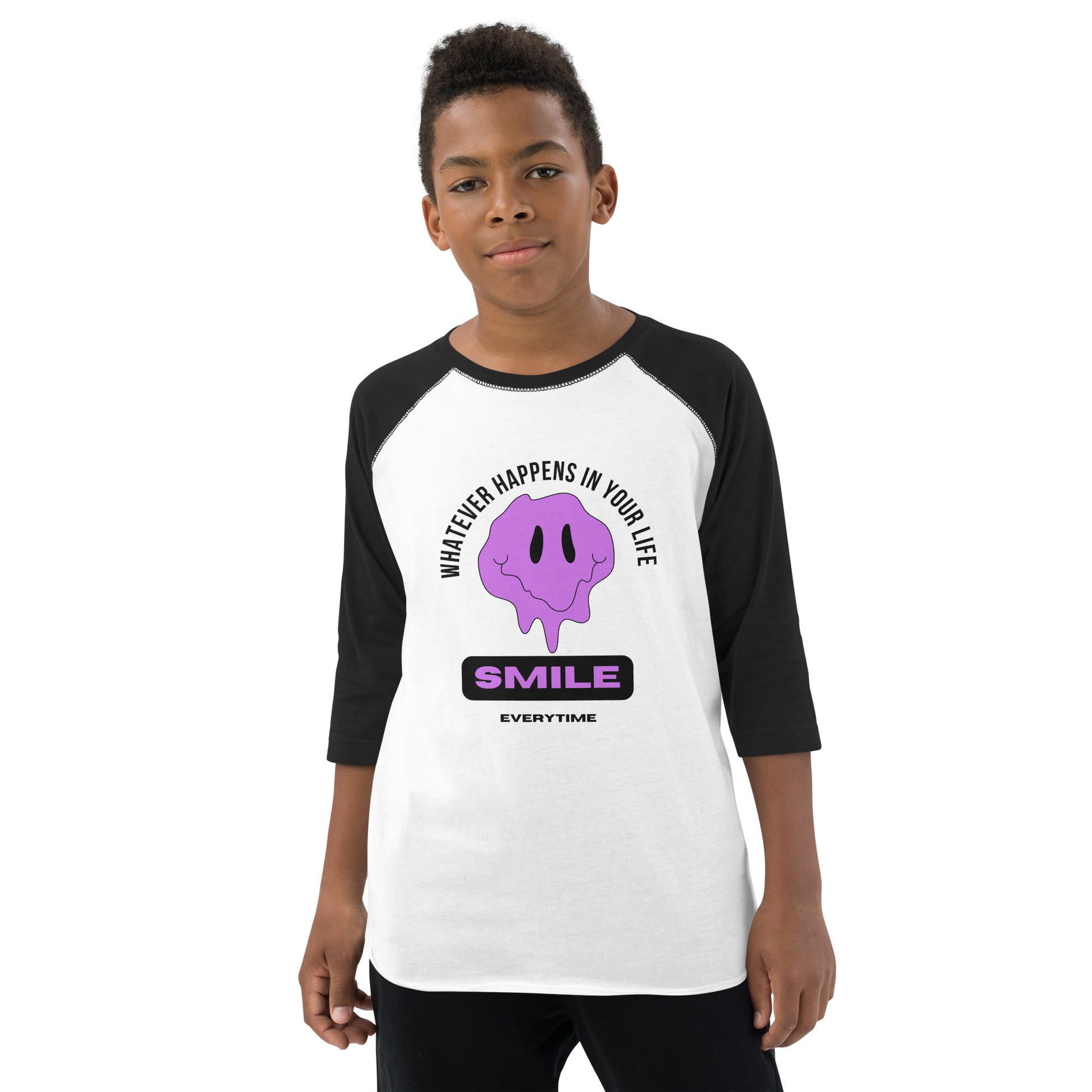 Smile Radiance Kid's Long Sleeve Shirt - FLAKOUT